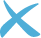 Blue x